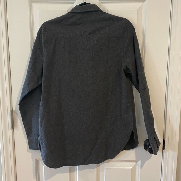 Burnside Grey Button Down Shirt with Trillium Brewery Logo - Size Small - Picture 2 of 7